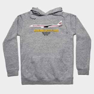 Boeing B777-300 - Thai Airways "Old Colours" Hoodie